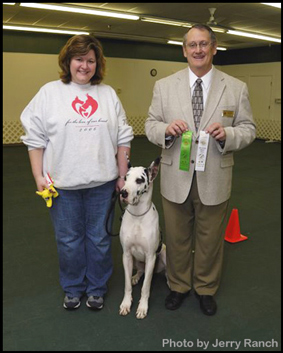 Great Dane Rally Obedience