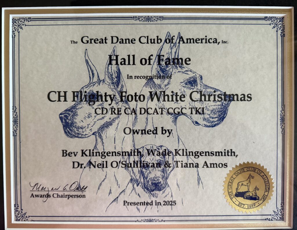 GDCA Hall of Fame; GDCA HOF